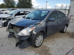 Nissan salvage cars for sale: 2016 Nissan Versa S