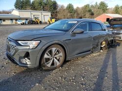 Salvage cars for sale at Mendon, MA auction: 2024 Audi Q8 E-TRON Premium