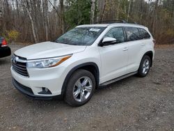 Toyota Highlander salvage cars for sale: 2016 Toyota Highlander Limited