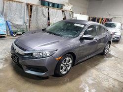 Salvage cars for sale at Elgin, IL auction: 2018 Honda Civic LX