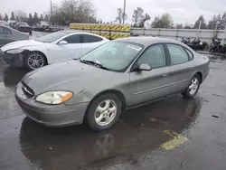 Ford salvage cars for sale: 2003 Ford Taurus SES