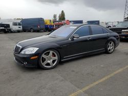 Mercedes-Benz s-Class salvage cars for sale: 2007 Mercedes-Benz S 550