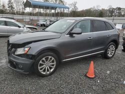 Salvage cars for sale at Spartanburg, SC auction: 2016 Audi Q5 Premium Plus