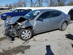 Salvage cars for sale from Copart Bridgeton, MO: 2013 Dodge Avenger SE