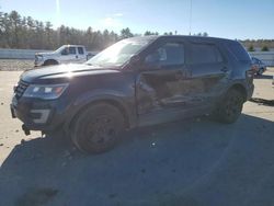 Salvage cars for sale at Windham, ME auction: 2017 Ford Explorer Police Interceptor