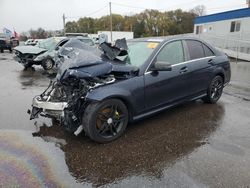 Salvage cars for sale at Ham Lake, MN auction: 2013 Mercedes-Benz C 300 4matic