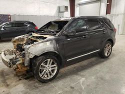 Salvage SUVs for sale at auction: 2017 Ford Explorer XLT