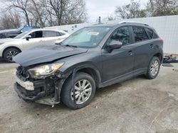 Salvage cars for sale from Copart Bridgeton, MO: 2015 Mazda CX-5 Touring