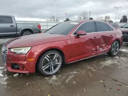 Audi salvage cars for sale: 2018 Audi A4 Premium Plus