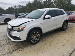 Salvage cars for sale from Copart Ocala, FL: 2017 Mitsubishi Outlander Sport ES