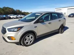 Salvage cars for sale from Copart Gaston, SC: 2018 Ford Escape S