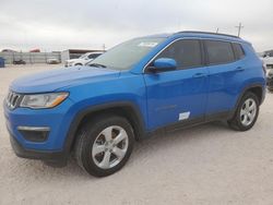 Jeep salvage cars for sale: 2021 Jeep Compass Latitude