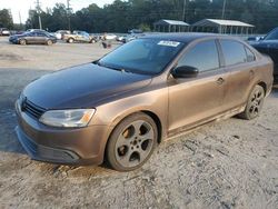 Volkswagen salvage cars for sale: 2012 Volkswagen Jetta Base