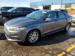 Salvage cars for sale at Woodhaven, MI auction: 2013 Ford Fusion SE