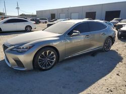 Salvage cars for sale at Jacksonville, FL auction: 2021 Lexus LS 500 Base