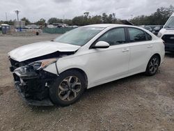 Salvage cars for sale at Riverview, FL auction: 2020 KIA Forte FE