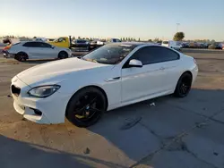 Salvage cars for sale at Sacramento, CA auction: 2013 BMW 650 I