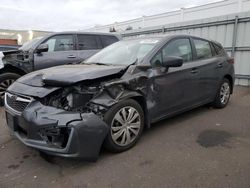 Salvage cars for sale at New Britain, CT auction: 2018 Subaru Impreza