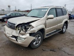 Salvage cars for sale at Chicago Heights, IL auction: 2008 Lexus GX 470