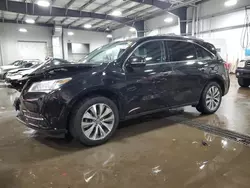 Acura salvage cars for sale: 2015 Acura MDX Technology