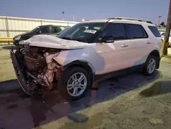 Salvage cars for sale at Dyer, IN auction: 2013 Ford Explorer XLT