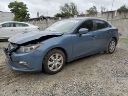 Salvage cars for sale at Opa Locka, FL auction: 2016 Mazda 3 Sport