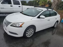 Nissan salvage cars for sale: 2015 Nissan Sentra S