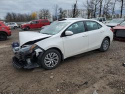 Salvage cars for sale at Central Square, NY auction: 2018 Toyota Corolla L