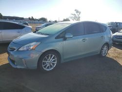 Salvage cars for sale at American Canyon, CA auction: 2013 Toyota Prius V