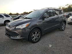 Salvage cars for sale at Riverview, FL auction: 2015 Ford Escape Titanium