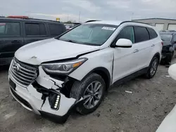 Salvage cars for sale at Cahokia Heights, IL auction: 2017 Hyundai Santa FE SE