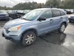 Salvage cars for sale at Exeter, RI auction: 2009 Honda CR-V EX