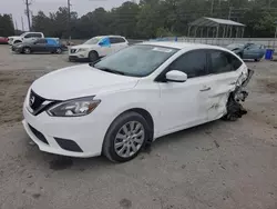 Salvage cars for sale from Copart Savannah, GA: 2019 Nissan Sentra S