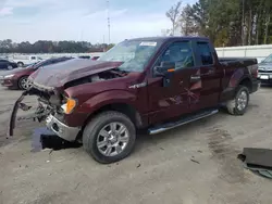 Salvage cars for sale at Dunn, NC auction: 2009 Ford F150 Super Cab