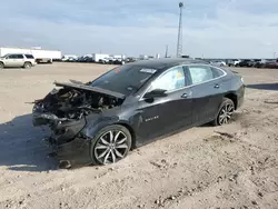 Salvage cars for sale from Copart Amarillo, TX: 2018 Chevrolet Malibu LT