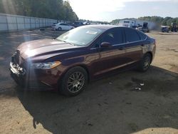 Salvage cars for sale at Shreveport, LA auction: 2018 Ford Fusion SE