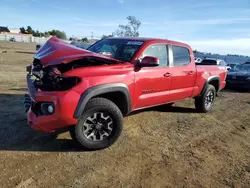 Salvage cars for sale at American Canyon, CA auction: 2022 Toyota Tacoma Double Cab