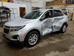 Salvage cars for sale from Copart Ham Lake, MN: 2022 Chevrolet Equinox LT