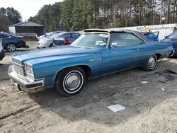 Salvage cars for sale at Seaford, DE auction: 1975 Buick Lesabre