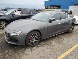 Carros salvage sin ofertas aún a la venta en subasta: 2018 Maserati Ghibli S