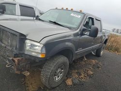 Salvage trucks for sale at Mcfarland, WI auction: 2003 Ford F350 SRW Super Duty