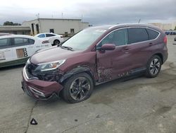 Salvage SUVs for sale at auction: 2015 Honda CR-V Touring