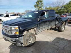 Salvage trucks for sale at Lexington, KY auction: 2015 Chevrolet Silverado K1500 LT