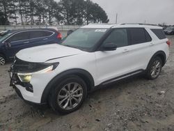 Vehiculos salvage en venta de Copart Loganville, GA: 2020 Ford Explorer Limited