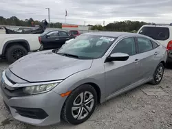 Honda salvage cars for sale: 2016 Honda Civic LX