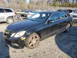 Salvage cars for sale at Waldorf, MD auction: 2010 Mercedes-Benz E 350 4matic