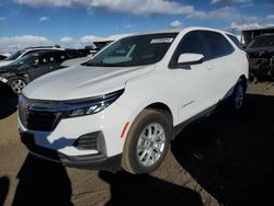 Salvage cars for sale at Brighton, CO auction: 2024 Chevrolet Equinox LT