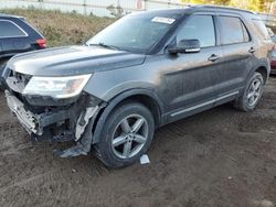 Ford salvage cars for sale: 2016 Ford Explorer XLT