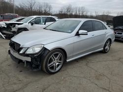 Salvage cars for sale at Marlboro, NY auction: 2013 Mercedes-Benz E 350 4matic