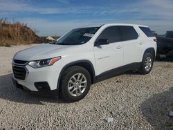 Salvage cars for sale at Taylor, TX auction: 2019 Chevrolet Traverse LS